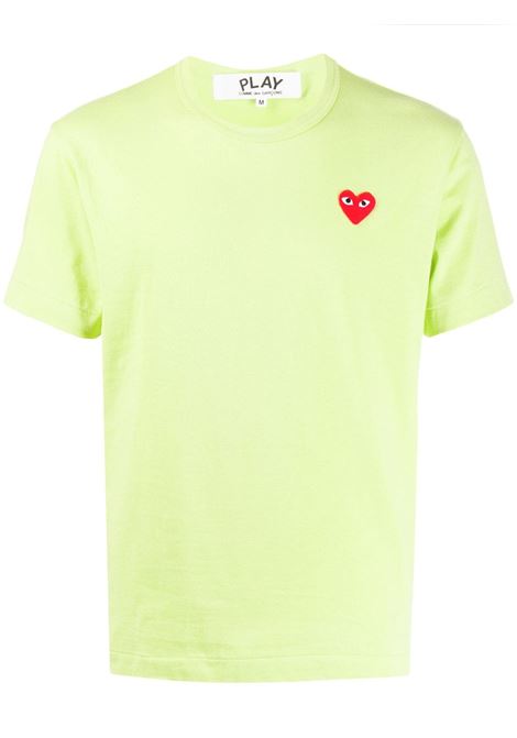 T-shirt con applicazione cuore PLAY COMME DES GARCONS | T-shirt | P1T2722